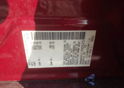 2018 Nissan Maxima 3.5 Platinum z USA, uszkodzony, nr VIN 1N4AA6AP3JC399525